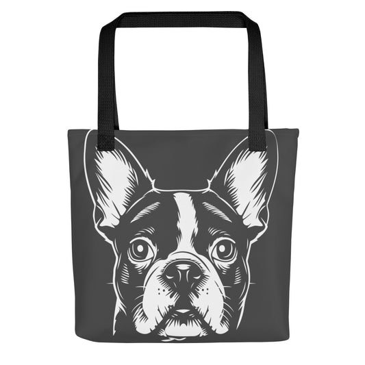 Boston Terrier Dog [00316] Stofftasche