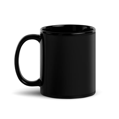 00330 Katzenliebe mRs Schwarze glänzende Tasse