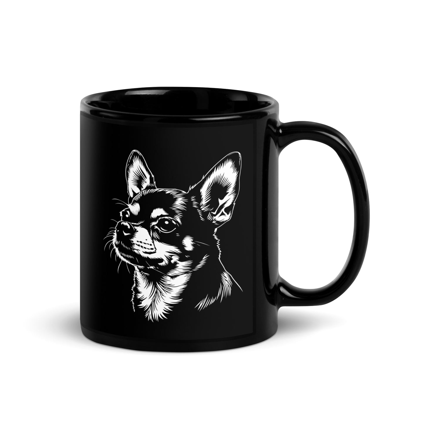 Chihuahuadog [00327] Tasse schwarz