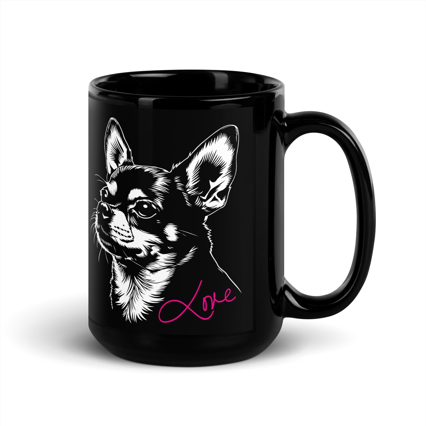 Chihuahuadog [00327] Tasse schwarz