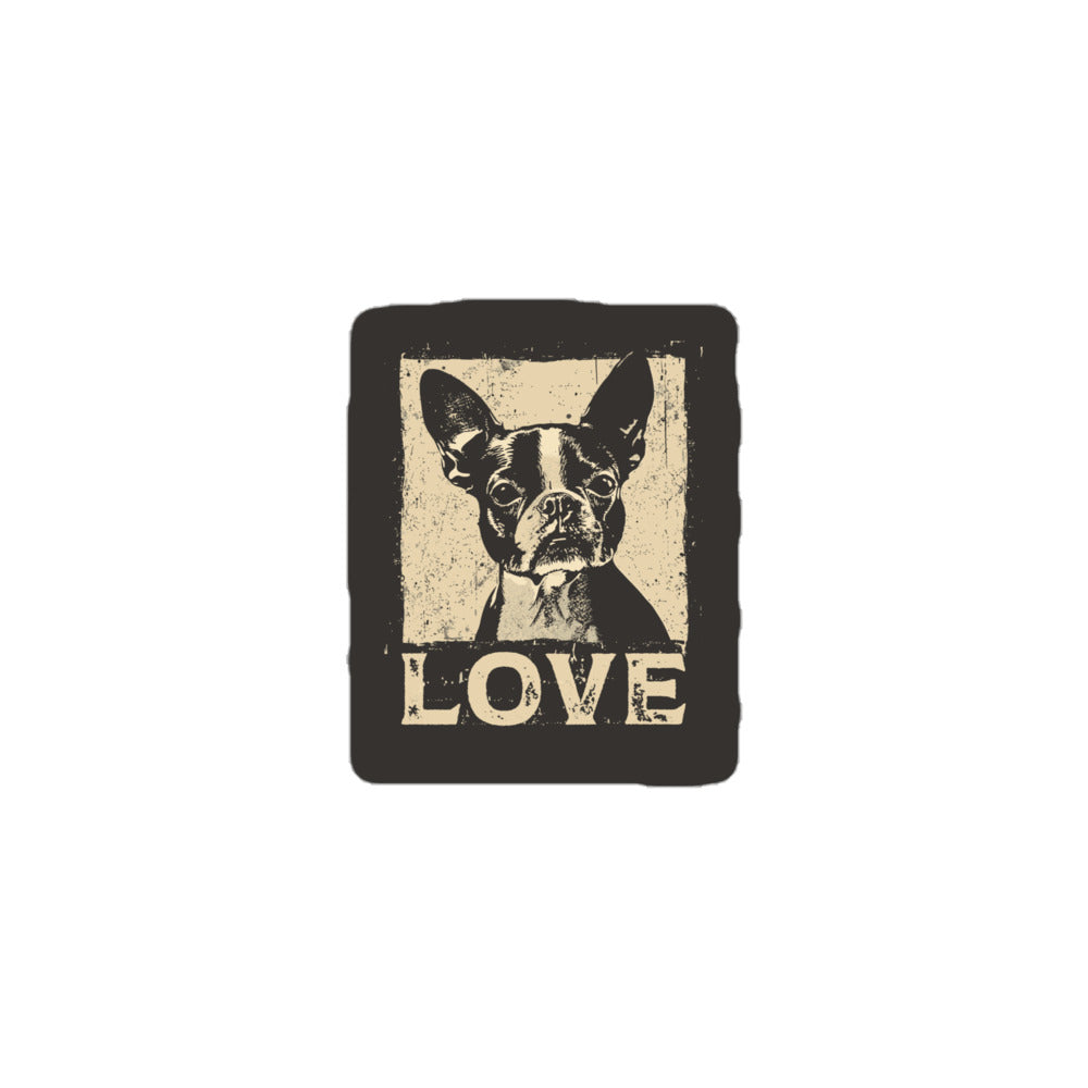 Boston Terrier Dog [00311] Sticker