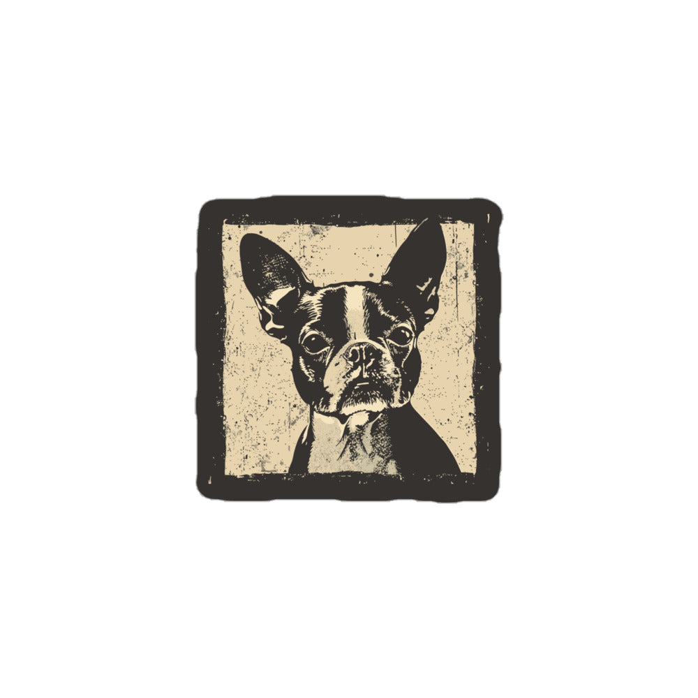 Boston Terrier Dog [00311] Sticker