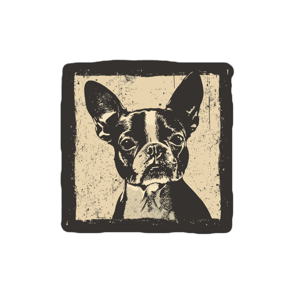 Boston Terrier Dog [00311] Sticker