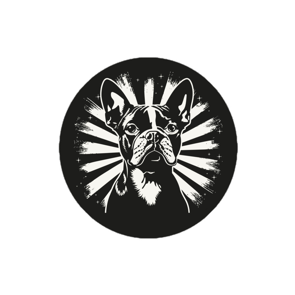 Boston Terrier Dog [00309] Sticker