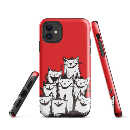 00330 Katzenliebe mRs Hardcase iPhone® Handyhülle