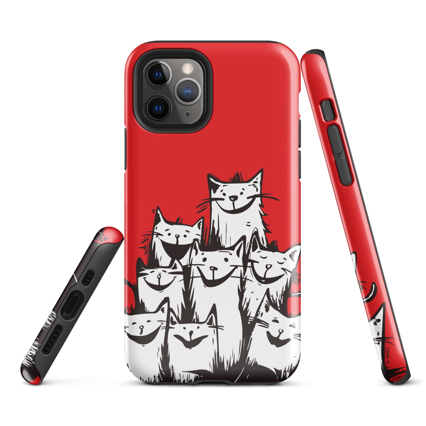 00330 Katzenliebe mRs Hardcase iPhone® Handyhülle