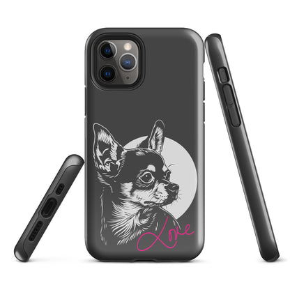 Chihuahuadog Love [00323] Handyhülle iPone® Hardcase