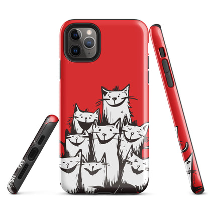 00330 Katzenliebe mRs Hardcase iPhone® Handyhülle