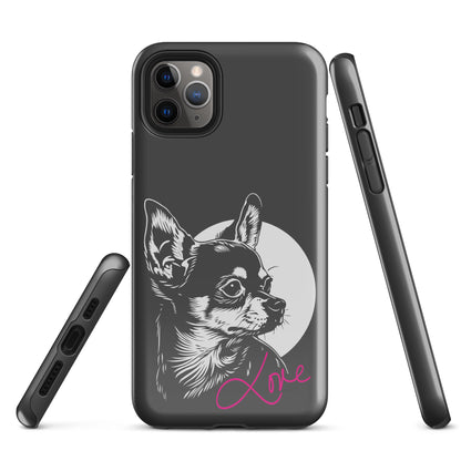 Chihuahuadog Love [00323] Handyhülle iPone® Hardcase