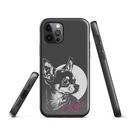 Chihuahuadog Love [00323] Handyhülle iPone® Hardcase