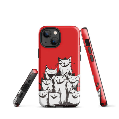 00330 Katzenliebe mRs Hardcase iPhone® Handyhülle