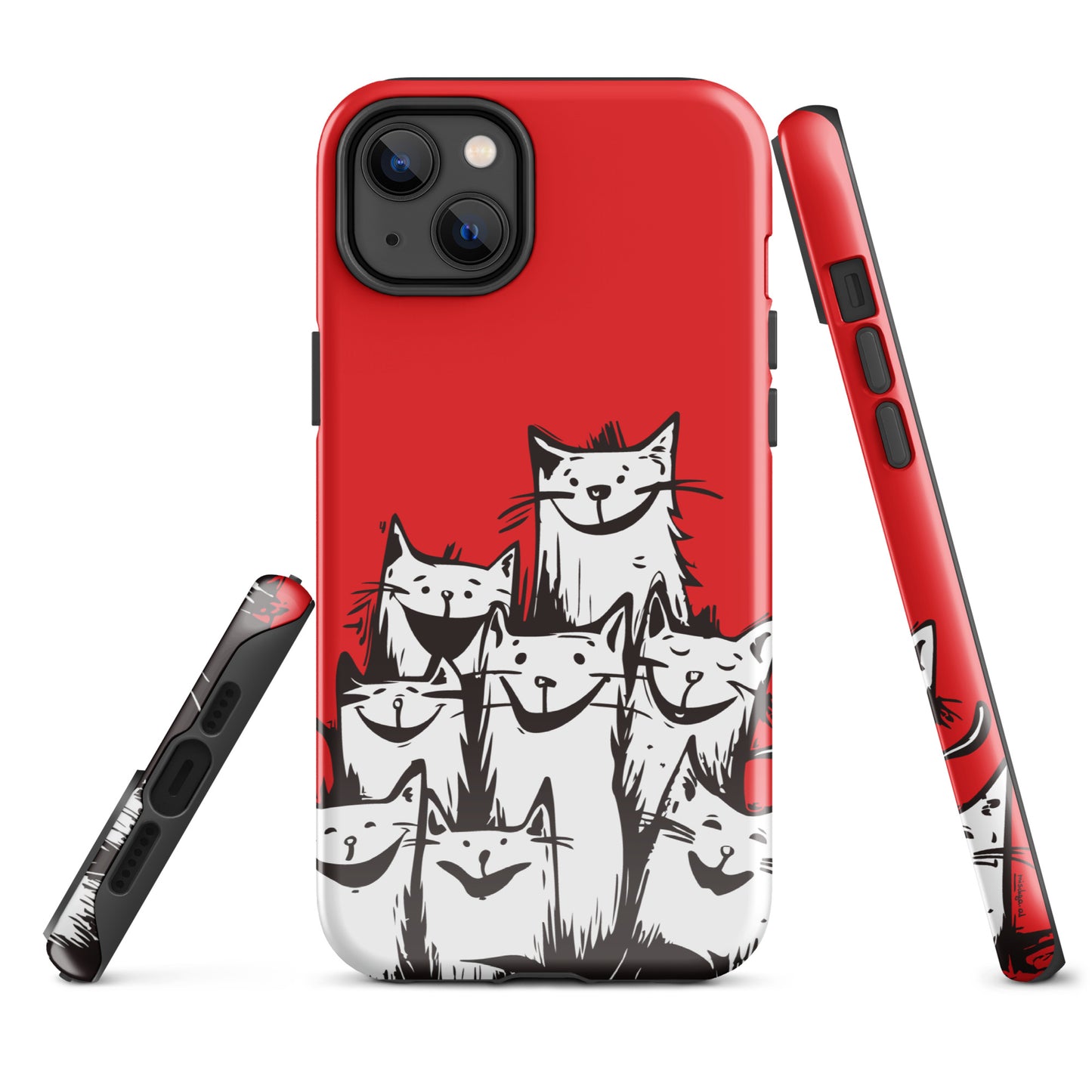 00330 Katzenliebe mRs Hardcase iPhone® Handyhülle