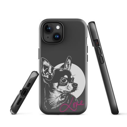 Chihuahuadog Love [00323] Handyhülle iPone® Hardcase