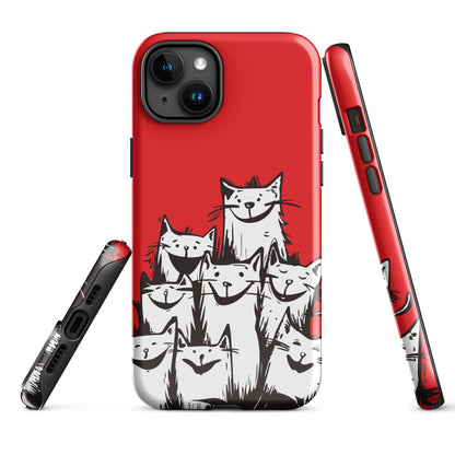 00330 Katzenliebe mRs Hardcase iPhone® Handyhülle