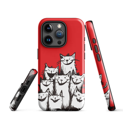 00330 Katzenliebe mRs Hardcase iPhone® Handyhülle