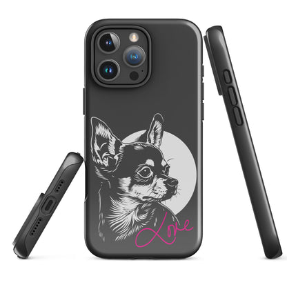 Chihuahuadog Love [00323] Handyhülle iPone® Hardcase