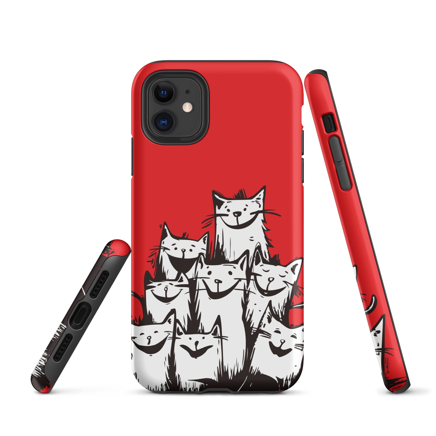 00330 Katzenliebe mRs Hardcase iPhone® Handyhülle