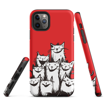 00330 Katzenliebe mRs Hardcase iPhone® Handyhülle