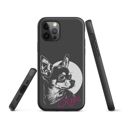 Chihuahuadog Love [00323] Handyhülle iPone® Hardcase