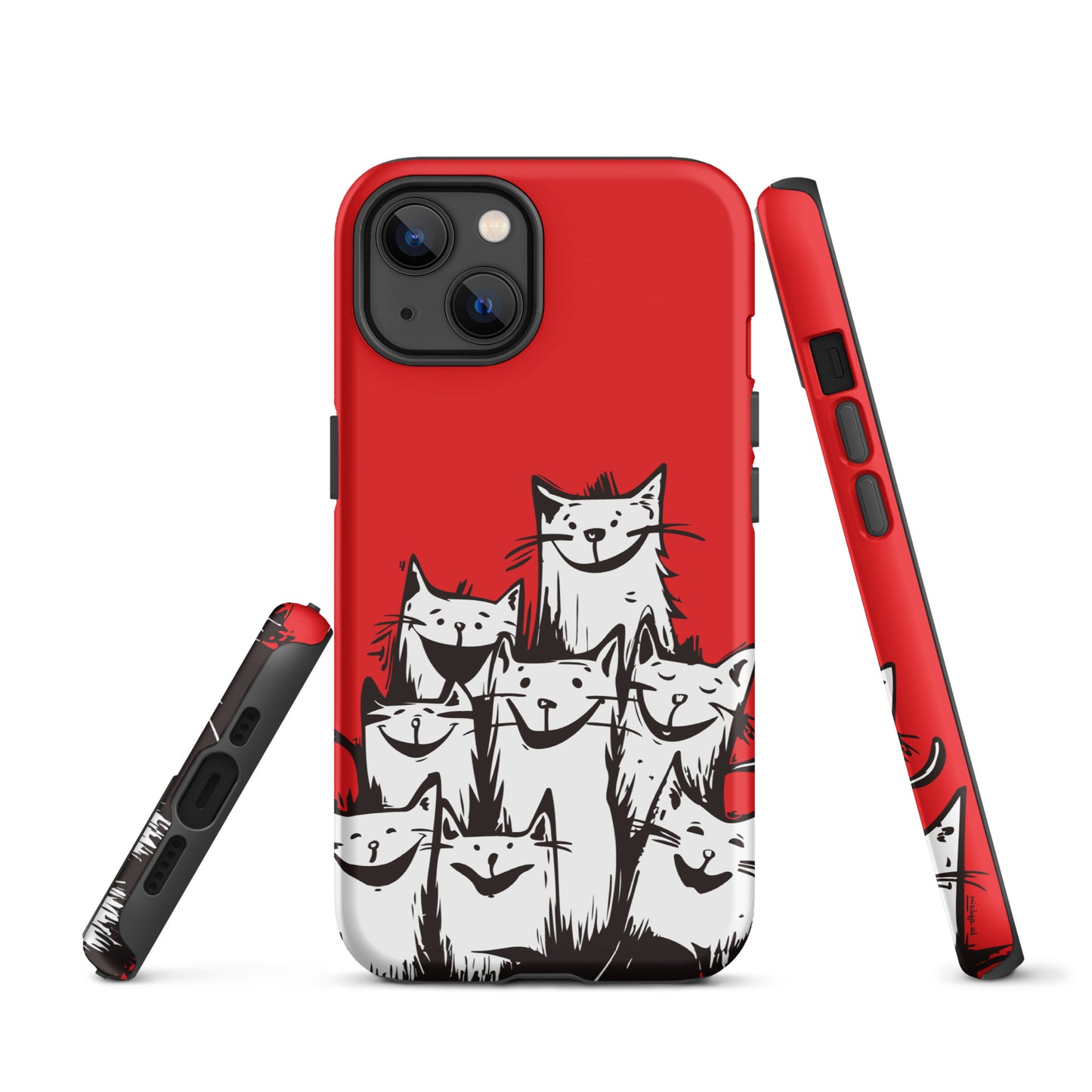 00330 Katzenliebe mRs Hardcase iPhone® Handyhülle