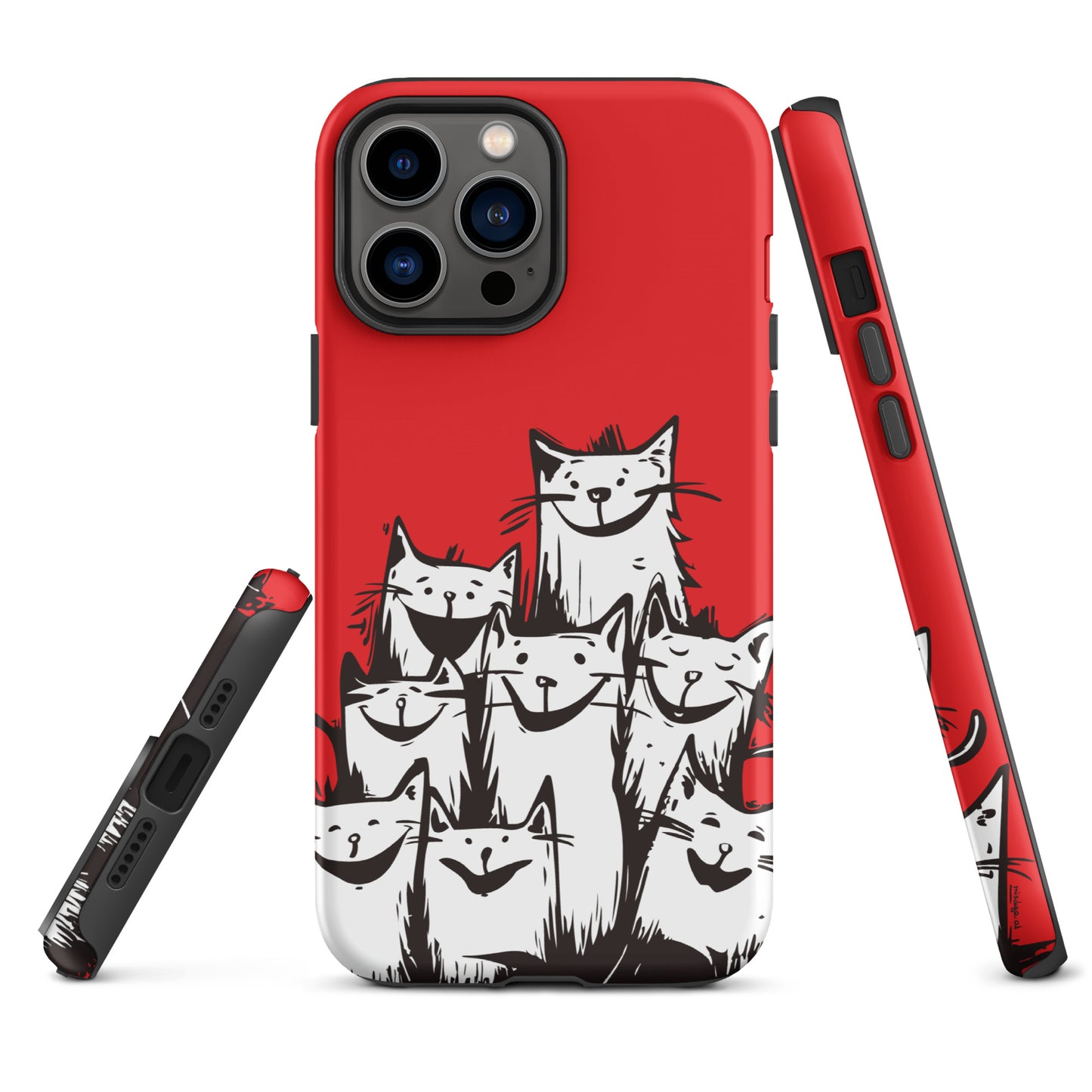 00330 Katzenliebe mRs Hardcase iPhone® Handyhülle