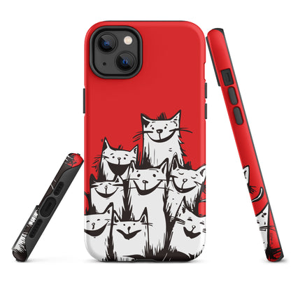 00330 Katzenliebe mRs Hardcase iPhone® Handyhülle