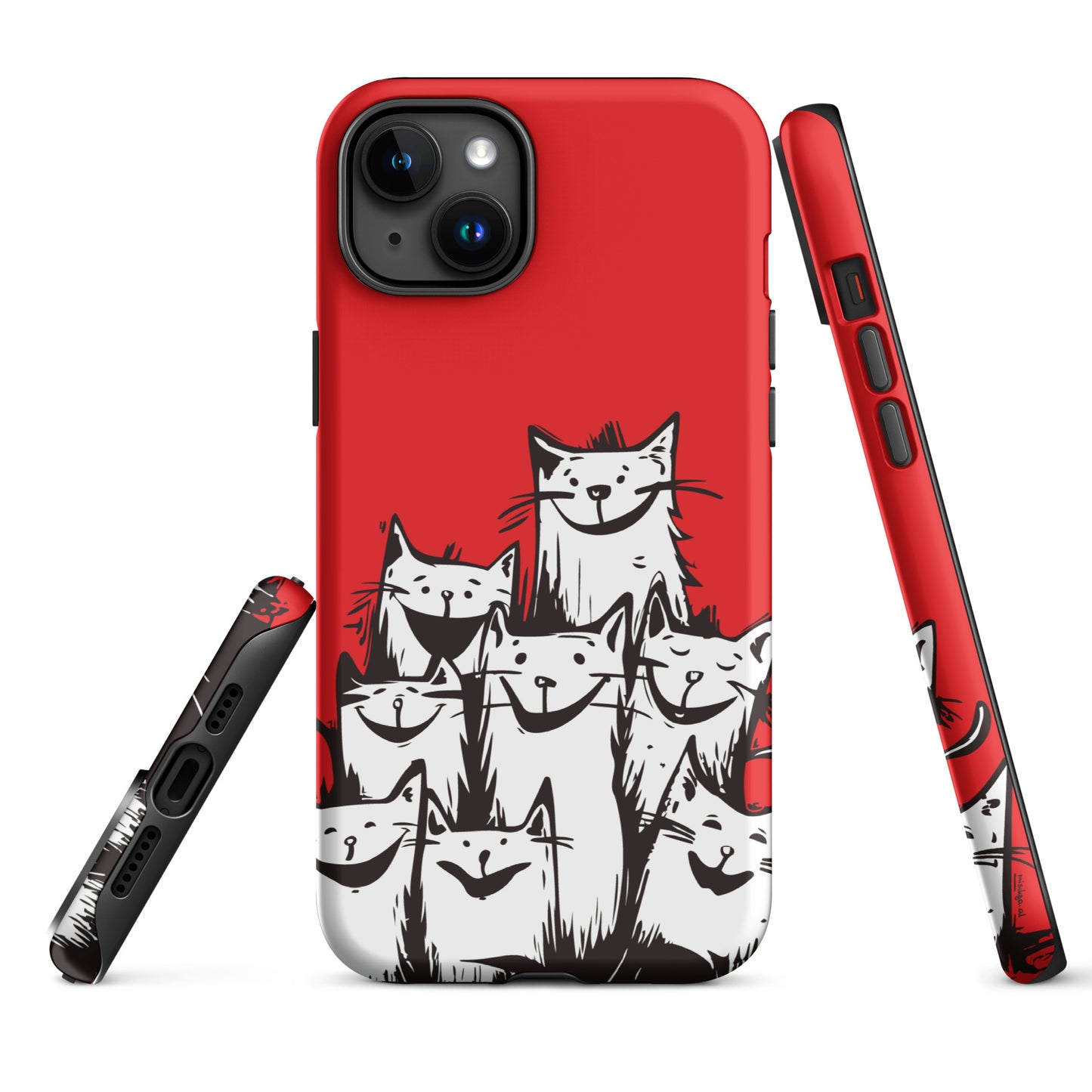 00330 Katzenliebe mRs Hardcase iPhone® Handyhülle