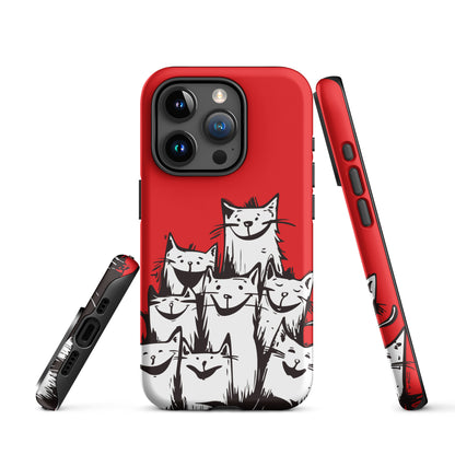 00330 Katzenliebe mRs Hardcase iPhone® Handyhülle