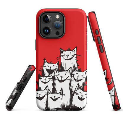 00330 Katzenliebe mRs Hardcase iPhone® Handyhülle