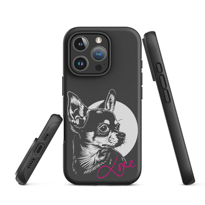 Chihuahuadog Love [00323] Handyhülle iPone® Hardcase