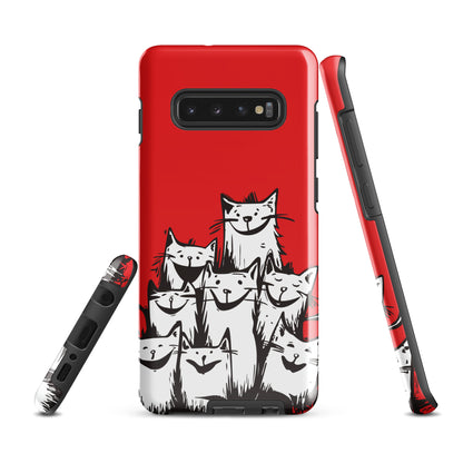 00330 Katzenliebe mRs Hardcase Samsung®-Hülle