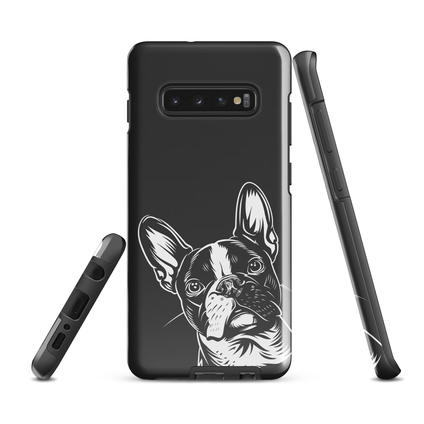 Boston Terrier Dog [00318] Handyhülle Samsung® Hardcase