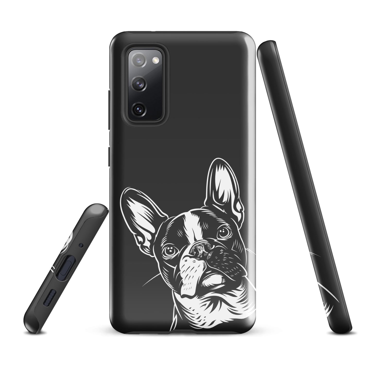 Boston Terrier Dog [00318] Handyhülle Samsung® Hardcase