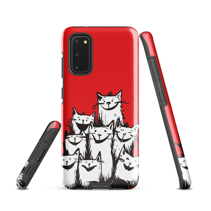 00330 Katzenliebe mRs Hardcase Samsung®-Hülle