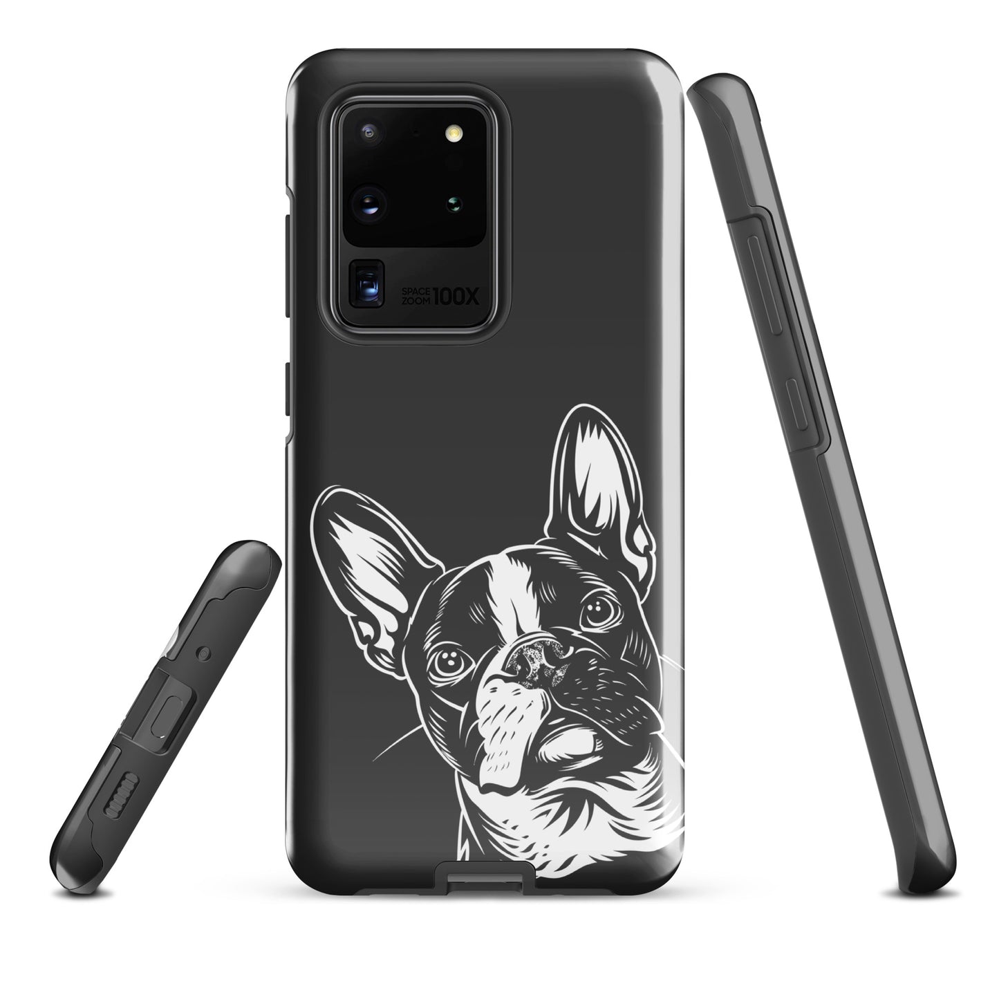 Boston Terrier Dog [00318] Handyhülle Samsung® Hardcase