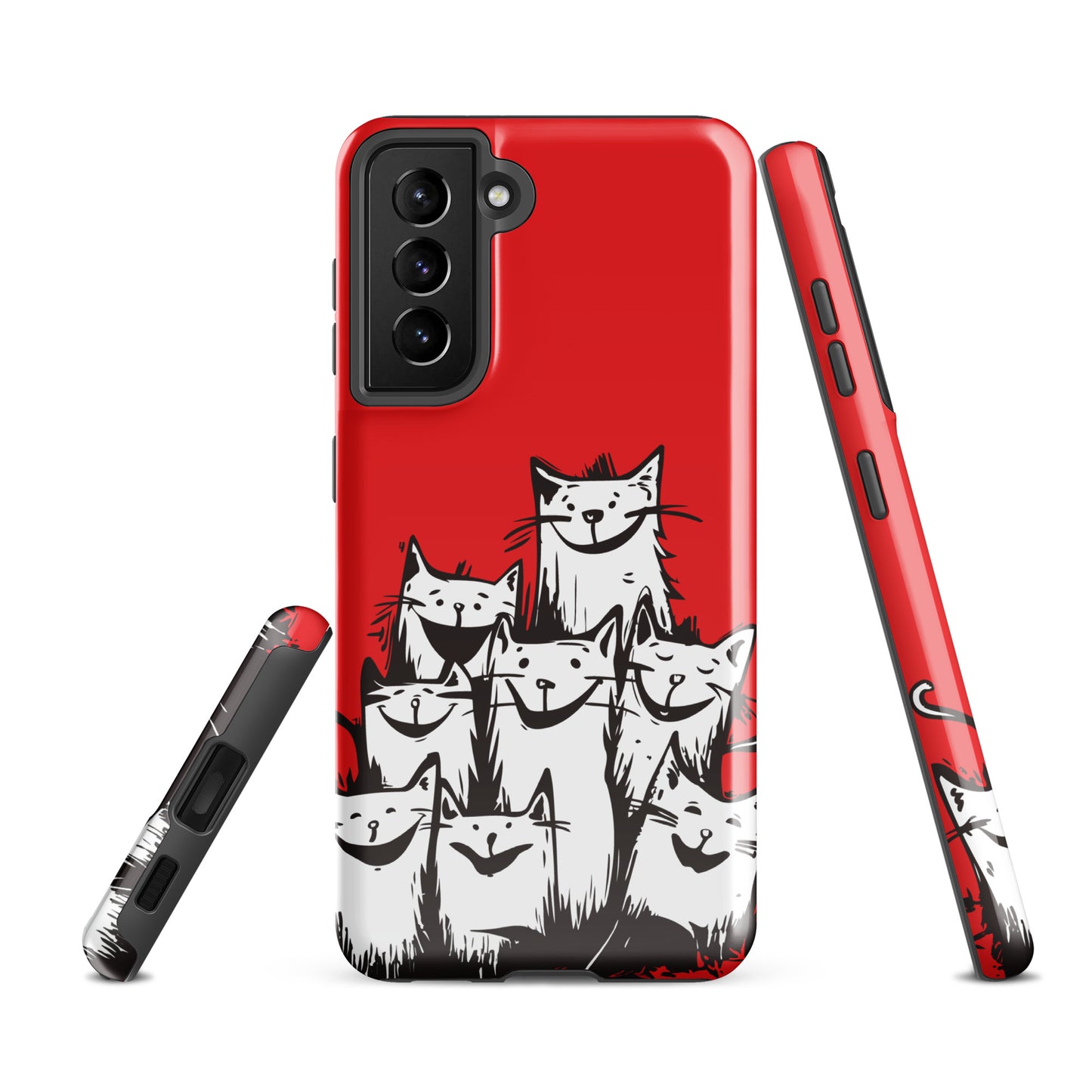 00330 Katzenliebe mRs Hardcase Samsung®-Hülle