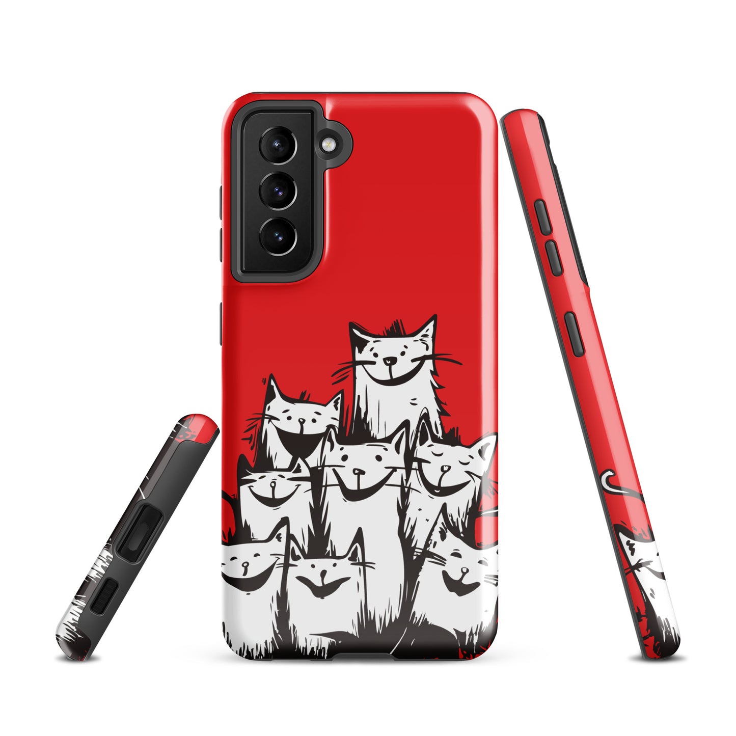 00330 Katzenliebe mRs Hardcase Samsung®-Hülle