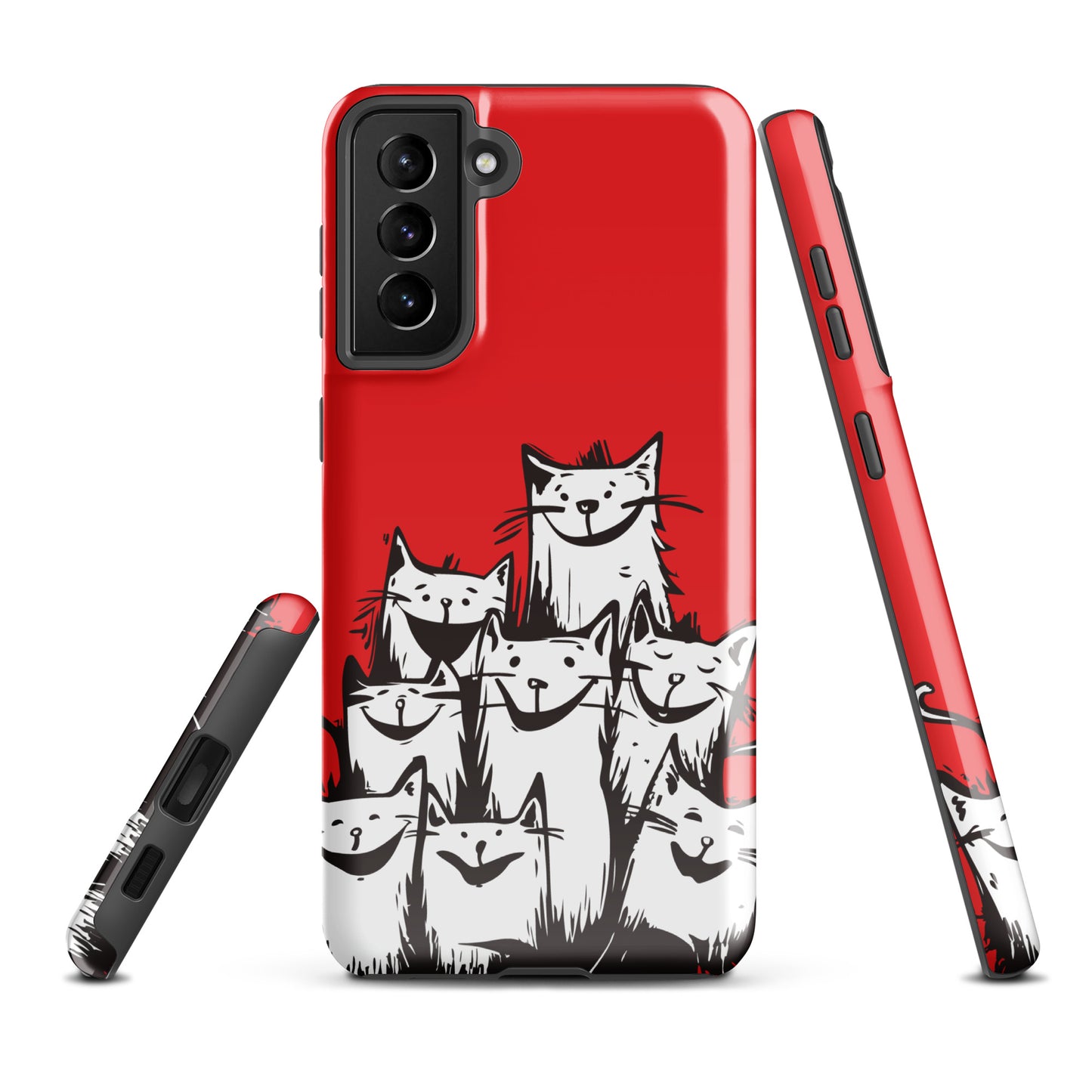 00330 Katzenliebe mRs Hardcase Samsung®-Hülle