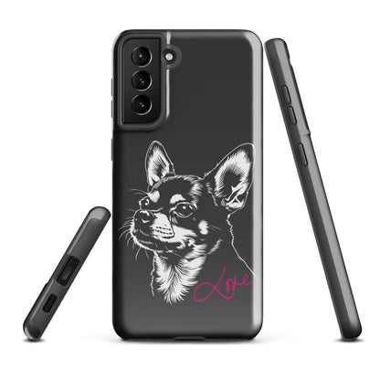 Chihuahuadog [00327] Handyhülle Samsung® Hardcase