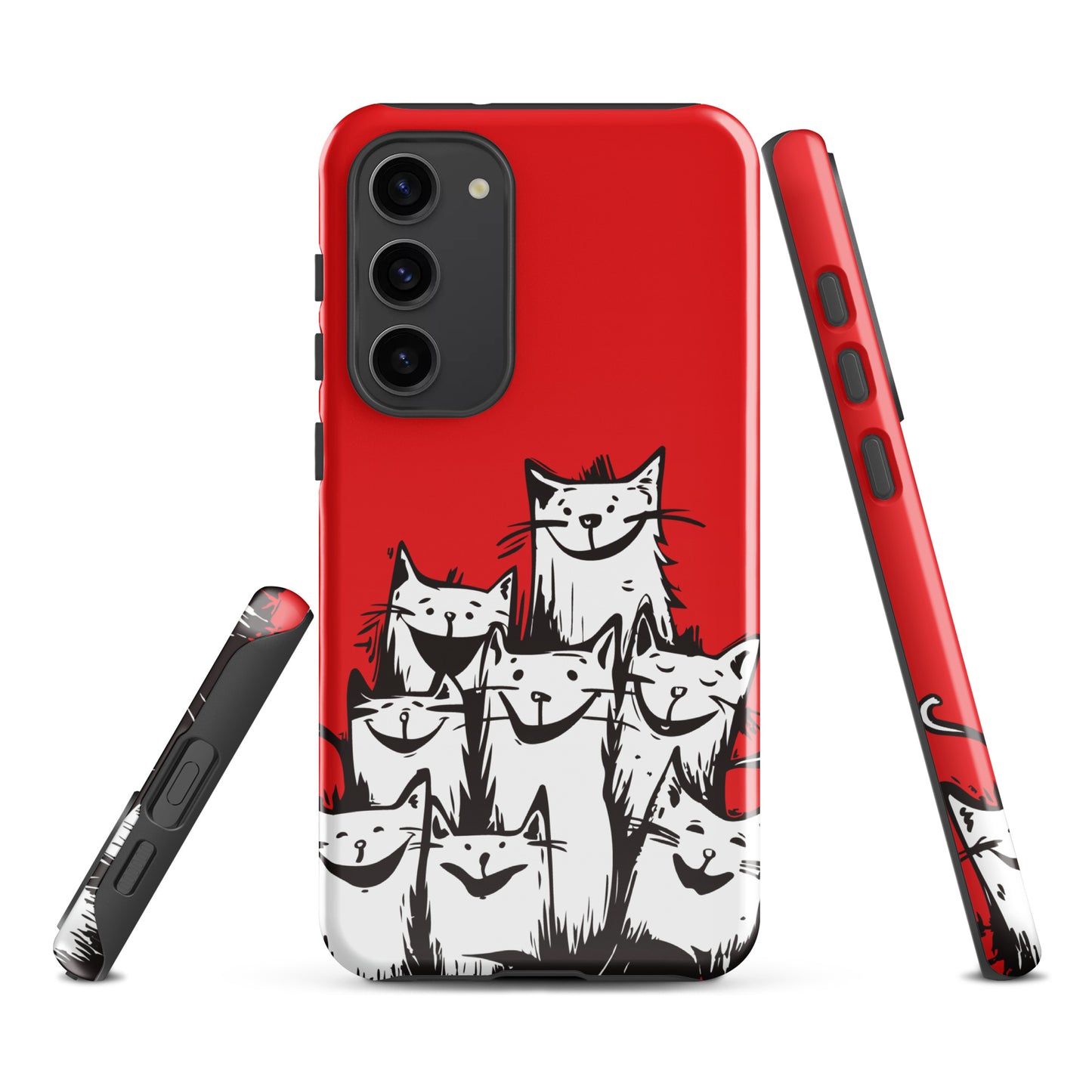 00330 Katzenliebe mRs Hardcase Samsung®-Hülle