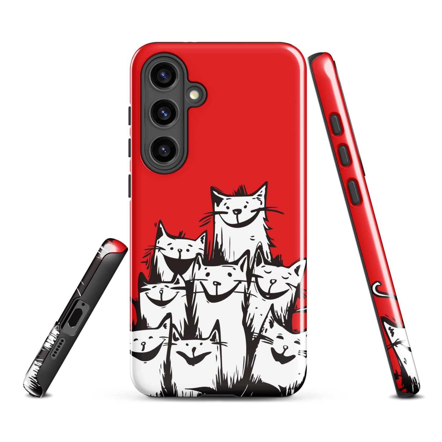 00330 Katzenliebe mRs Hardcase Samsung®-Hülle