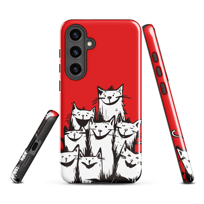 00330 Katzenliebe mRs Hardcase Samsung®-Hülle