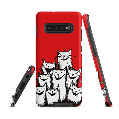 00330 Katzenliebe mRs Hardcase Samsung®-Hülle