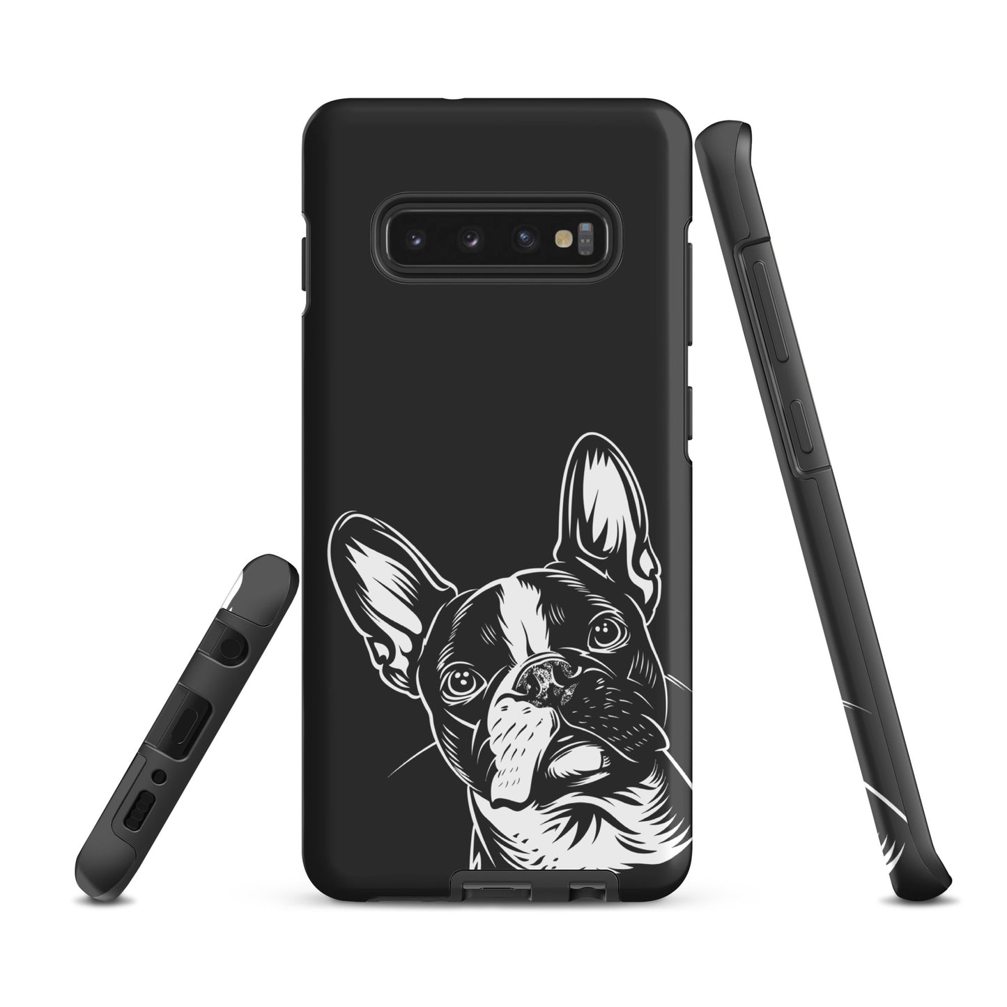 Boston Terrier Dog [00318] Handyhülle Samsung® Hardcase