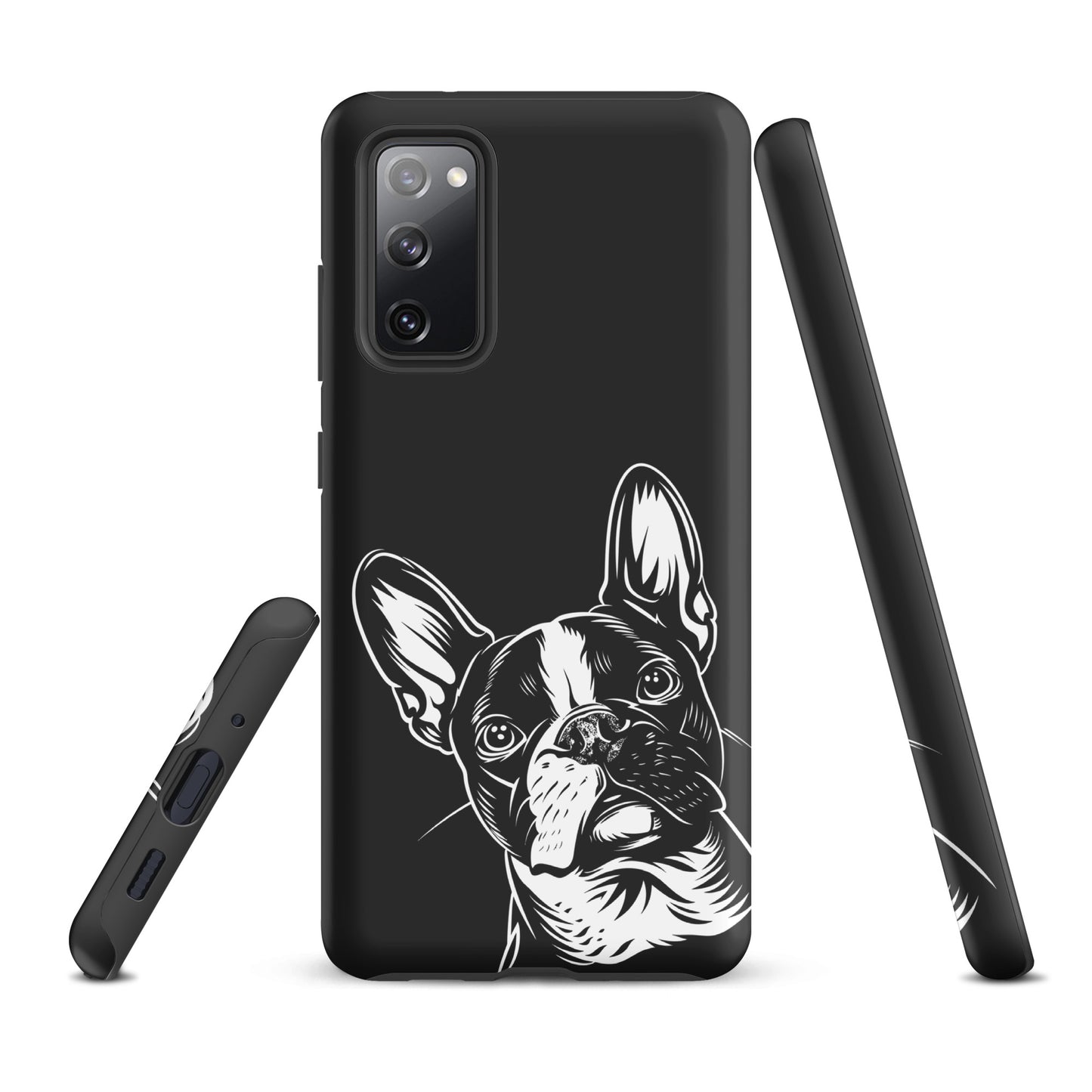 Boston Terrier Dog [00318] Handyhülle Samsung® Hardcase