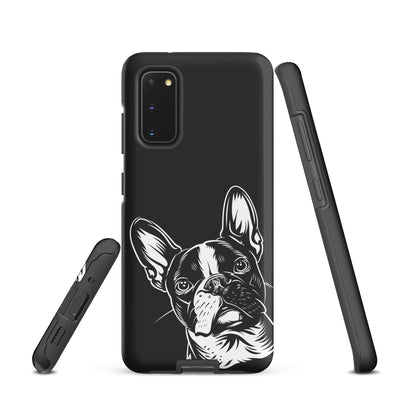 Boston Terrier Dog [00318] Handyhülle Samsung® Hardcase