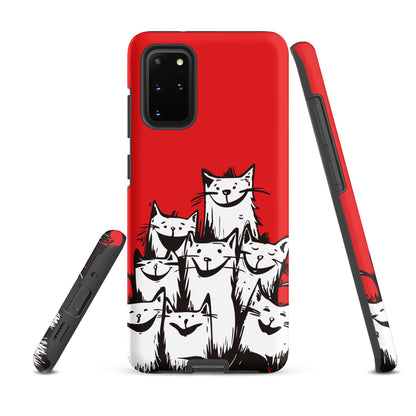 00330 Katzenliebe mRs Hardcase Samsung®-Hülle