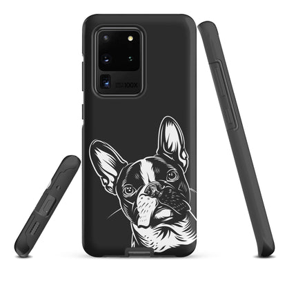 Boston Terrier Dog [00318] Handyhülle Samsung® Hardcase