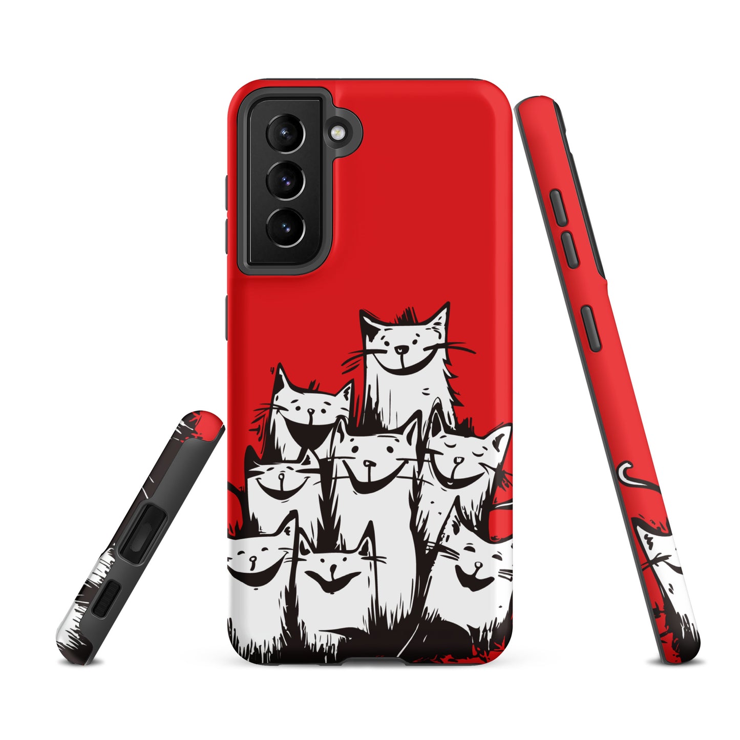 00330 Katzenliebe mRs Hardcase Samsung®-Hülle