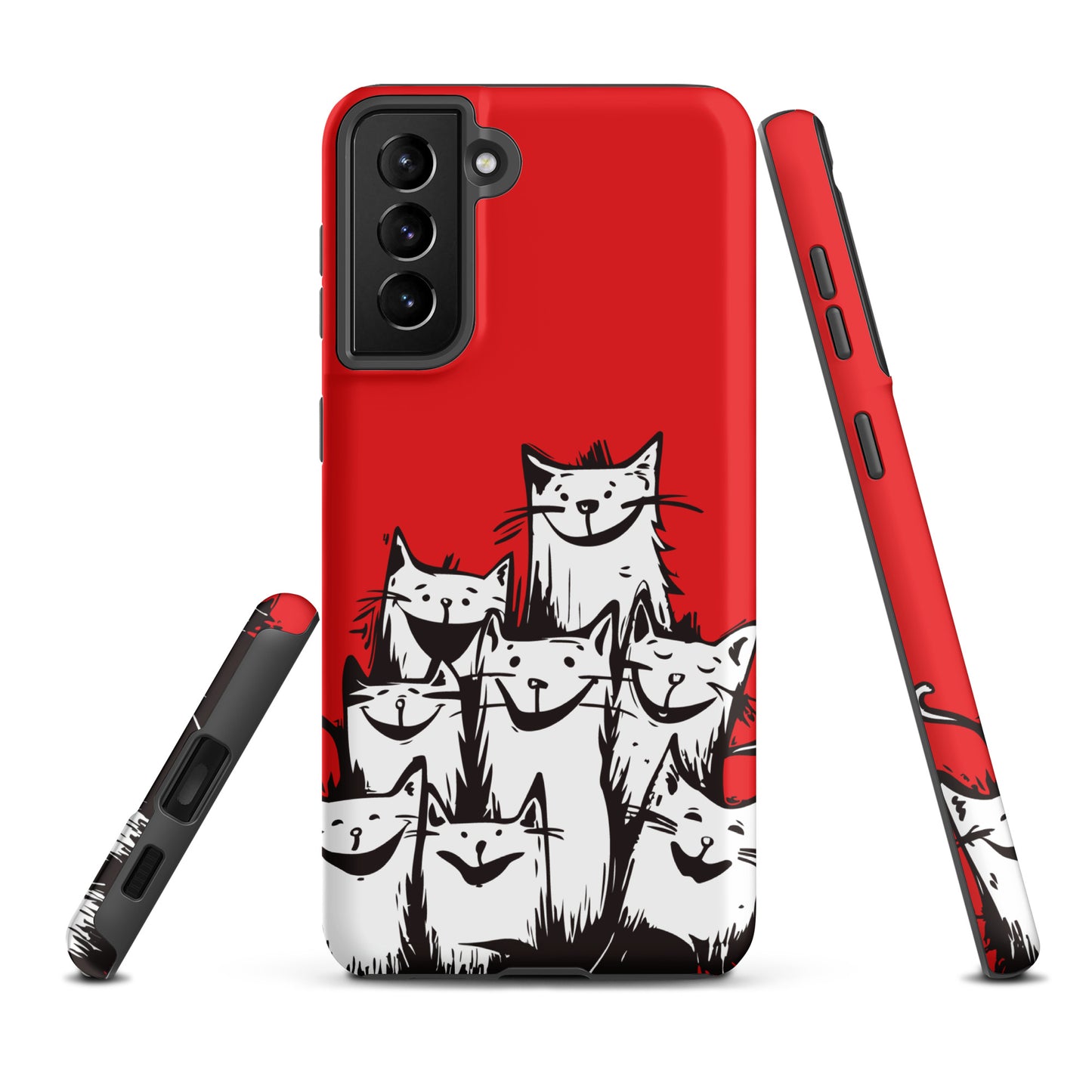 00330 Katzenliebe mRs Hardcase Samsung®-Hülle